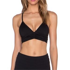 Body Language Black Onyx Scrunchy‎ Sports Bra S